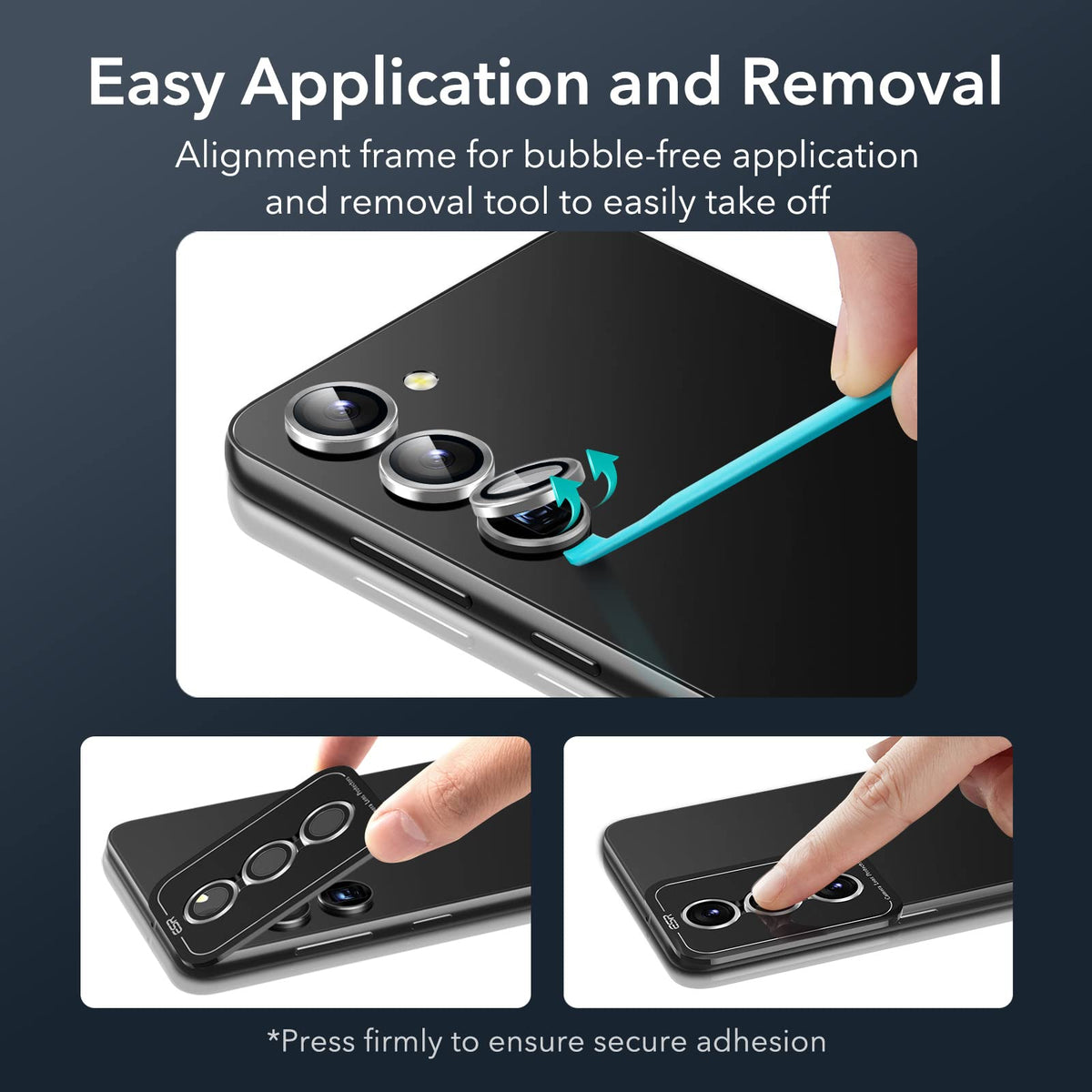 ESR for Samsung Galaxy S26 Ultra Camera Lens Protector, 1 Pack, Black