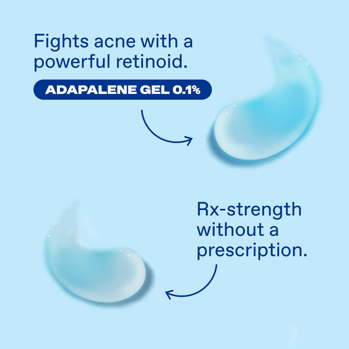 Differin Acne Retinoid Treatment Gel, 0.1% Adapalene, 15g Tube