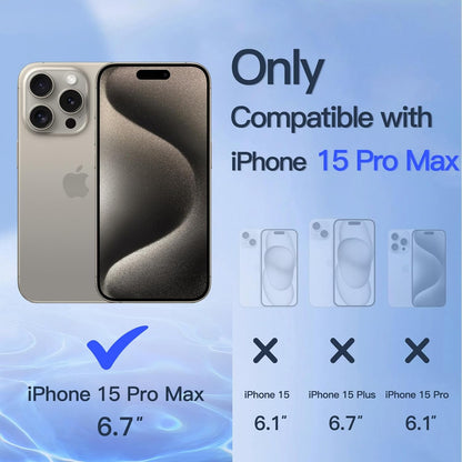 JETech Privacy Screen Protector for iPhone 16 Pro Max, 2-Pack