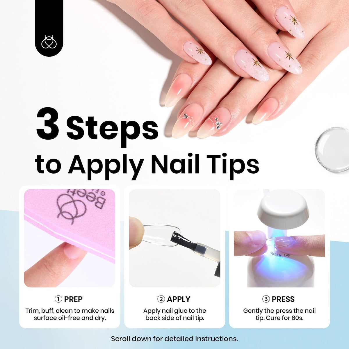 Beetles Nail Dehydrator and Primer Set 2Pcs 15 ml