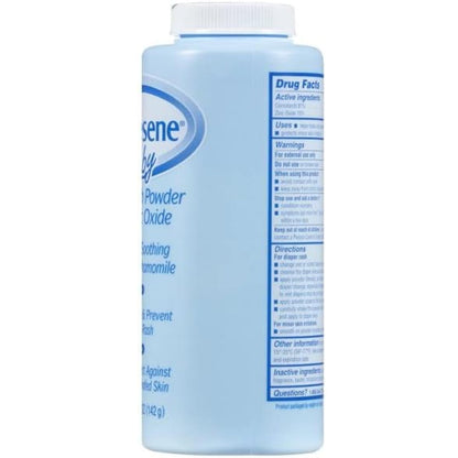 Caldesene Medicated Protecting Powder with Zinc Oxide & Cornstarch-Talc Free, 5 Ounce (5 Pack)