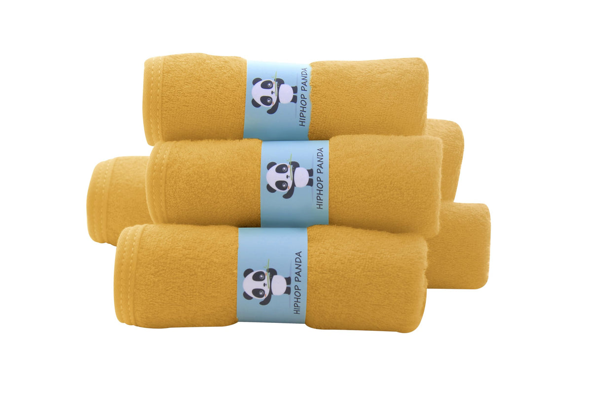 HIPHOP PANDA Soft Baby Washcloths, 2-Layer, 30 Pack Newborn Gift Set