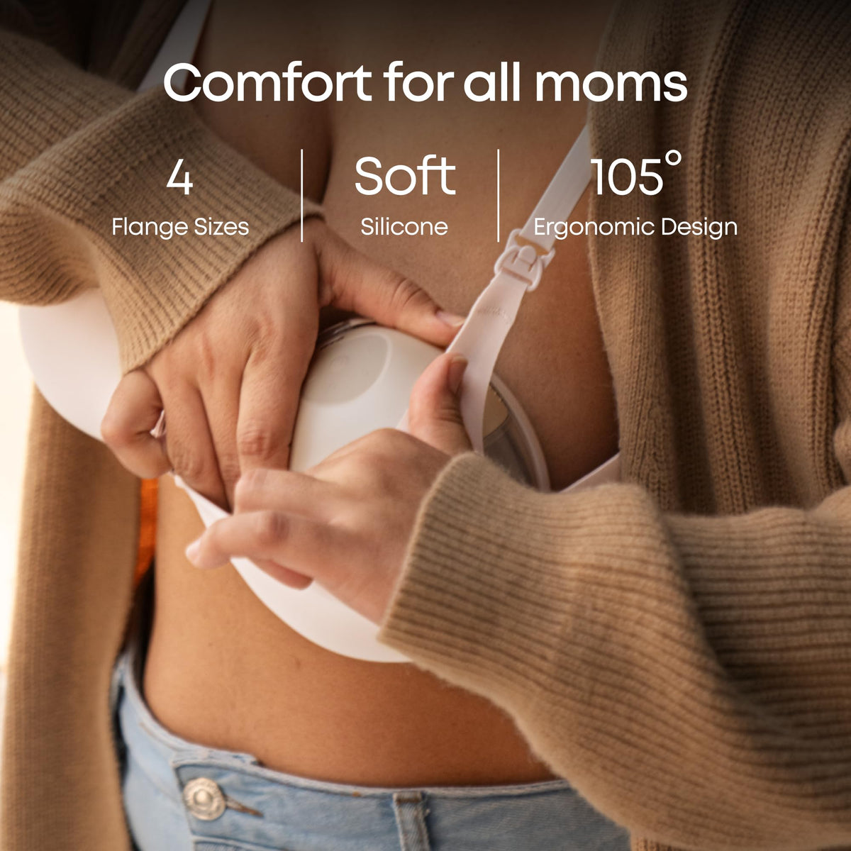 eufy Breast Pump E10/E20/S1/S1 Pro, Duckbill Valves (4-Pack)