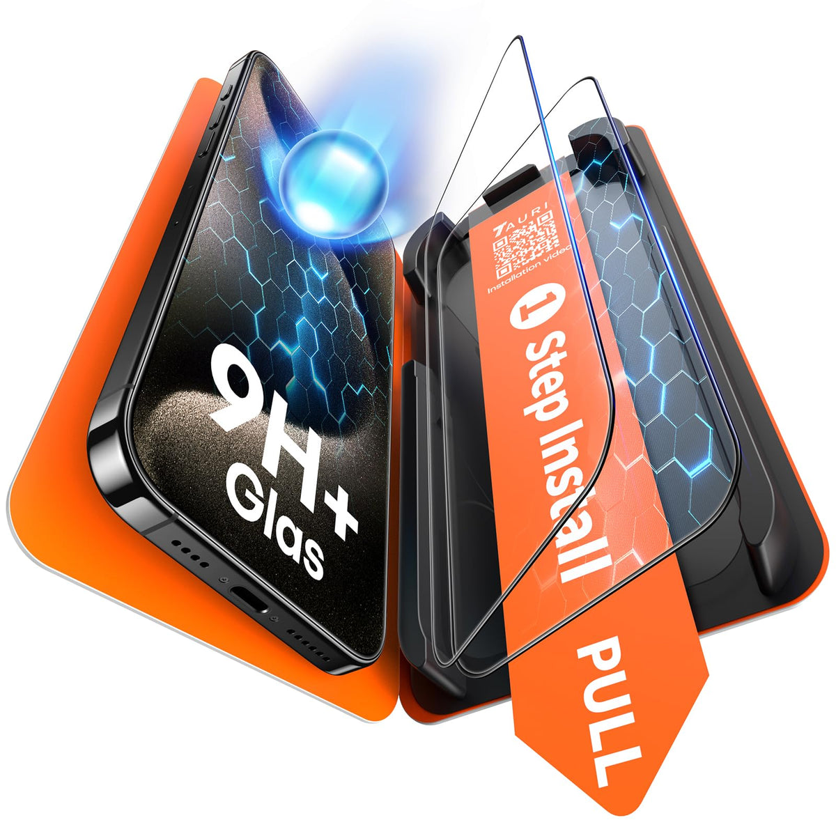 TAURI 2 Pack for Samsung Galaxy Z Fold 8 Ultra Privacy Screen Protector