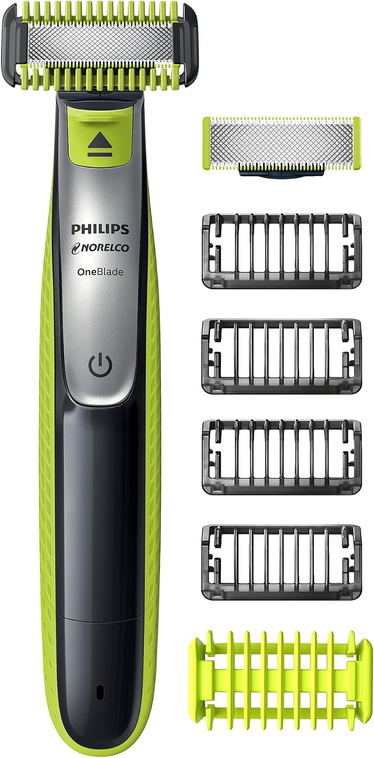 Philips Norelco OneBlade 360 Hybrid Face + Body Trimmer and Shaver
