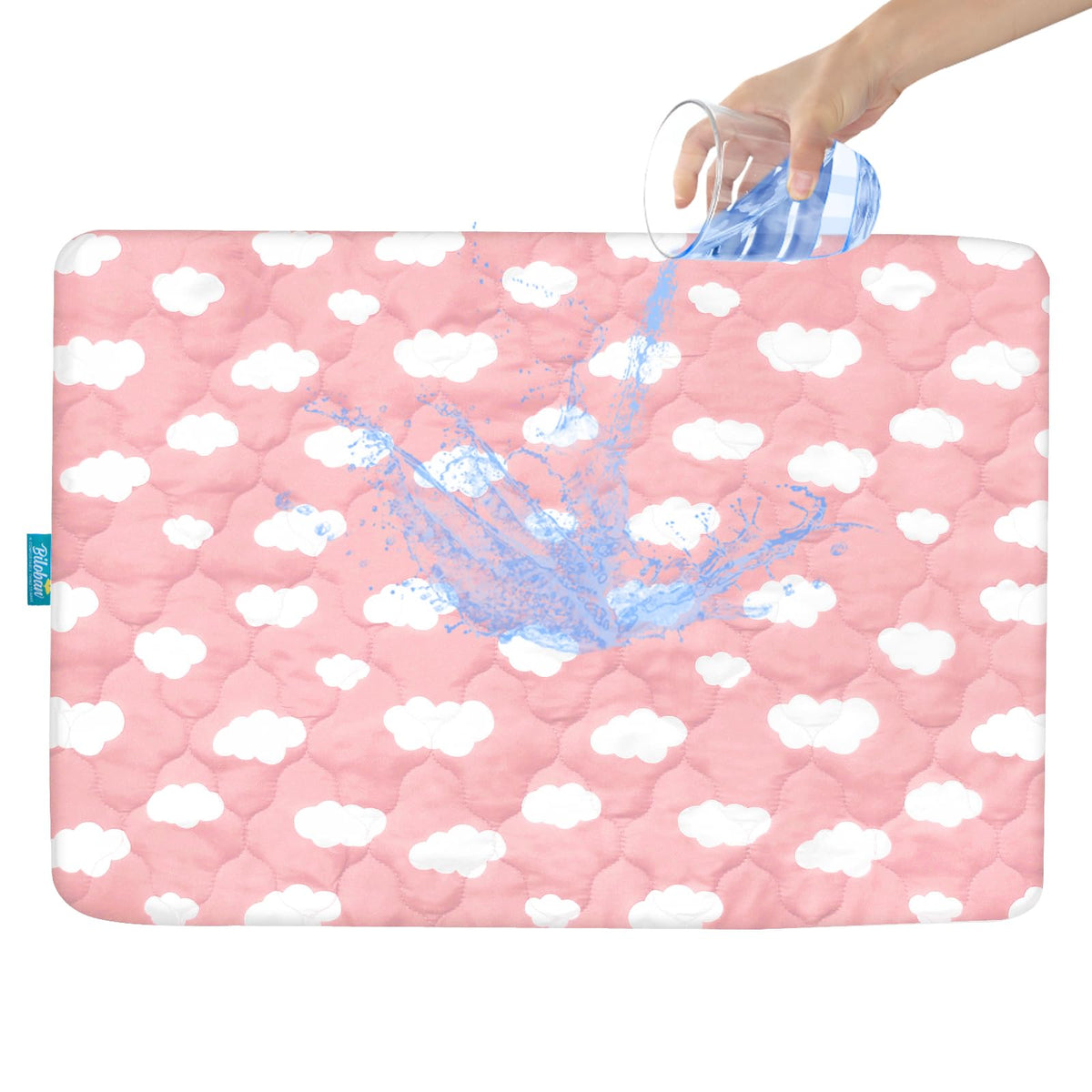 Crib Mattress Protector Sheets Fitted Waterproof Mattress Pad Cover 2 Pack
