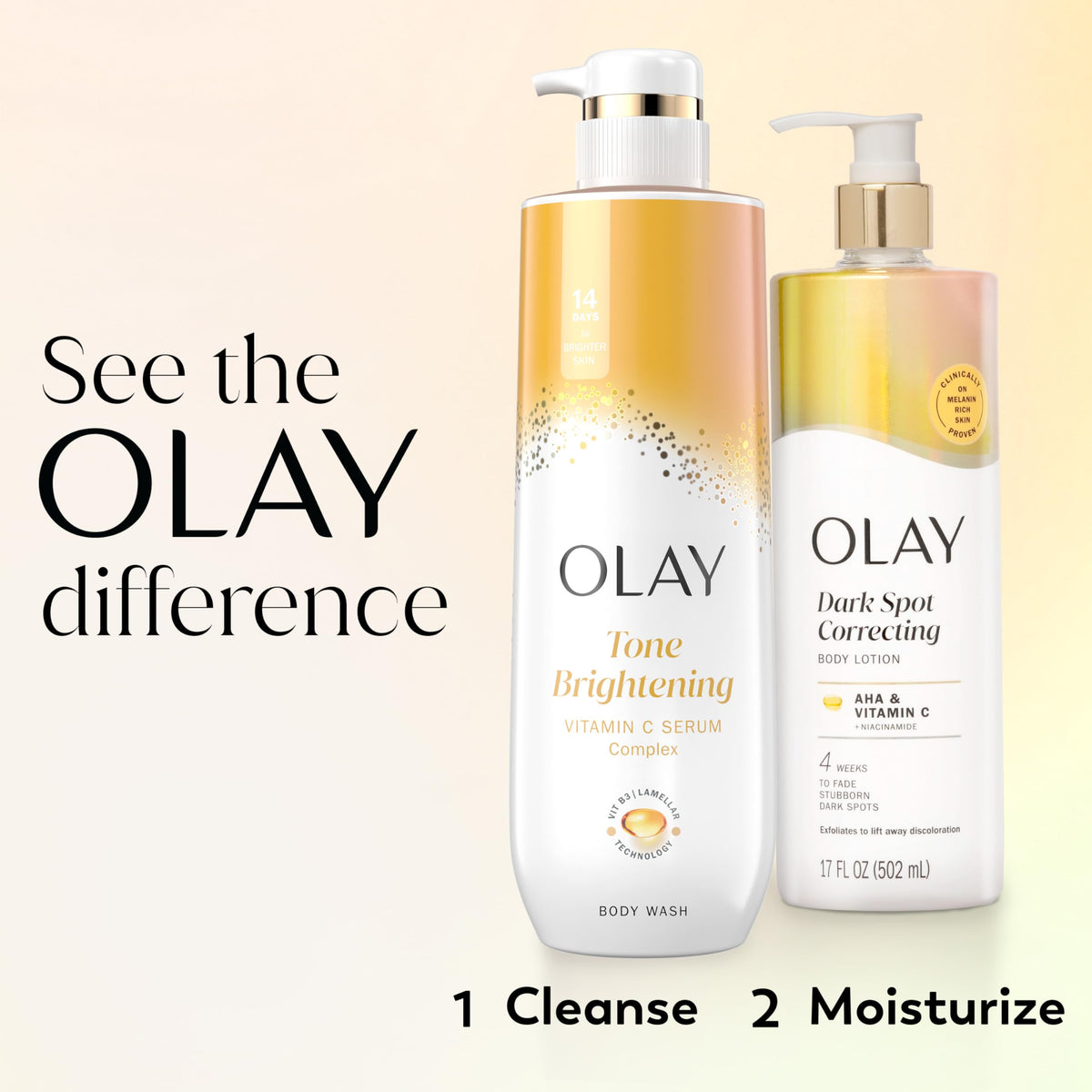 Olay Super Serum Hand & Body Lotion, Luminous & Resilient Skin, 17 fl oz