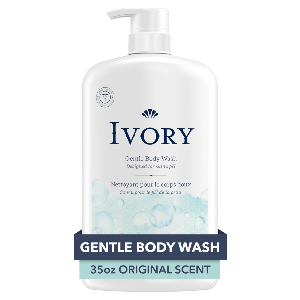 Ivory Body Wash Designed for the Whole Family, Original Scent, 35 fl oz