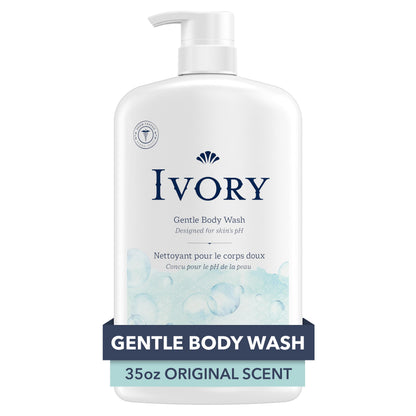 Ivory Body Wash Designed for the Whole Family, Original Scent, 35 fl oz