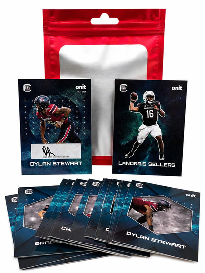 College Football 20 Card Jumbo Pack (1 Autograph + 1 Insert) (Michigan Wolverines)