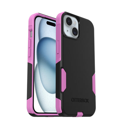 OtterBox iPhone 17e, 16e, 15, 14, & 13 Commuter Series Case - Black, Slim & Tough, Pocket-Friendly, with Port Protection - Thin & Protective iPhone Case, Dual-Layer, Impact Absorbing iPhone Case