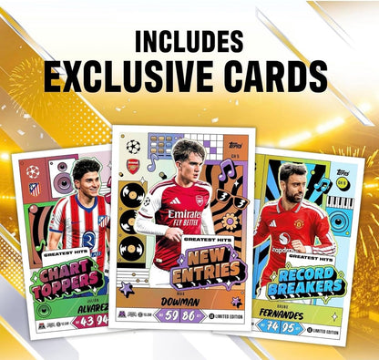 Topps Match Attax 26/27 – Mega Multipack 2027 35 Trading Soccer Cards 4 Boosters + 3 Limited Editions