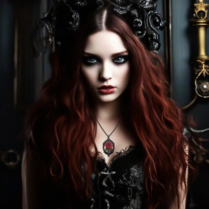 Gothic Necklace as Halloween Costume Jewelry for Women
