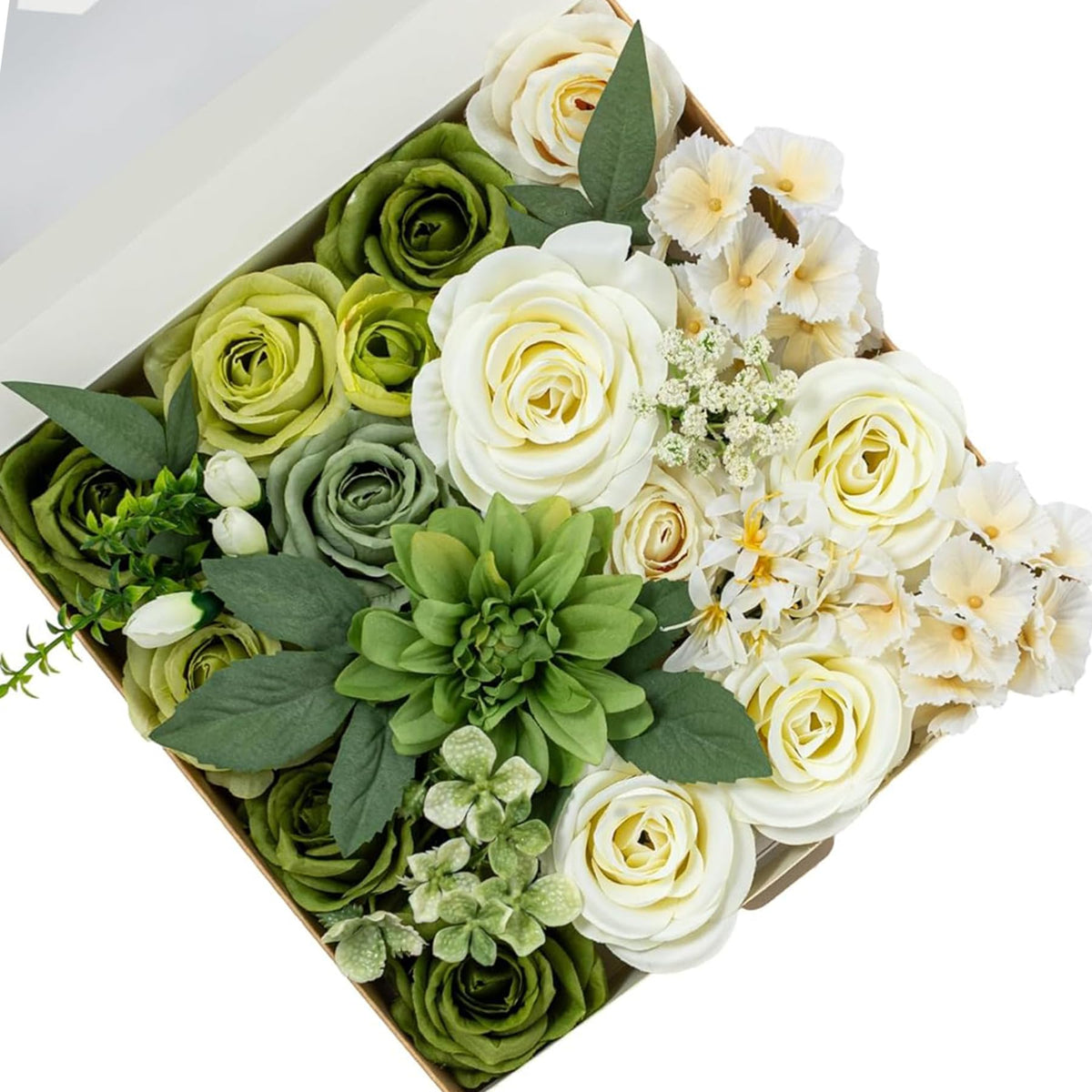 Fall Artificial Flowers DIY Bouquet Combo Faux Rose for Home Decor