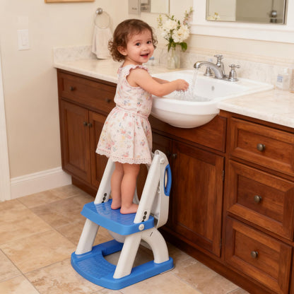 Potty Training Toilet for Toddlers, 2-in-1 Potty Training seat, Anti-Slip (Chocolate, Bear)