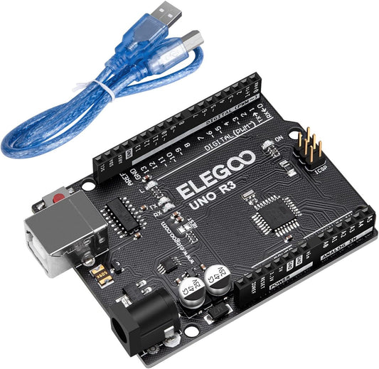 ELEGOO UNO R3 Controller Board ATmega328P, Compatible with Arduino