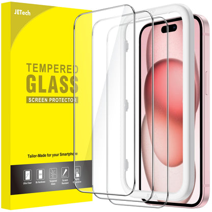 JETech Screen Protector for iPhone 18 Pro Max/17 Pro Max, 3-Pack