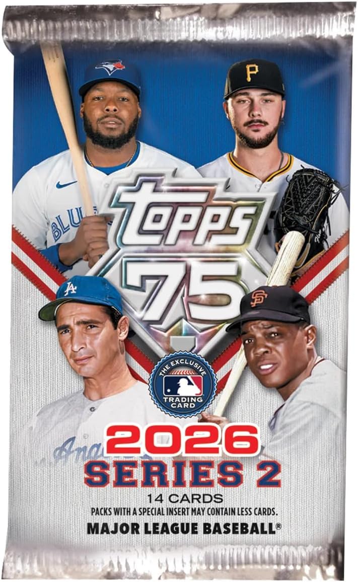 2026 Topps Baseball Series 2 Trading Card Super Box Flagship Collection (3 Exclusive Flagship Collection 5 Card Packs)
