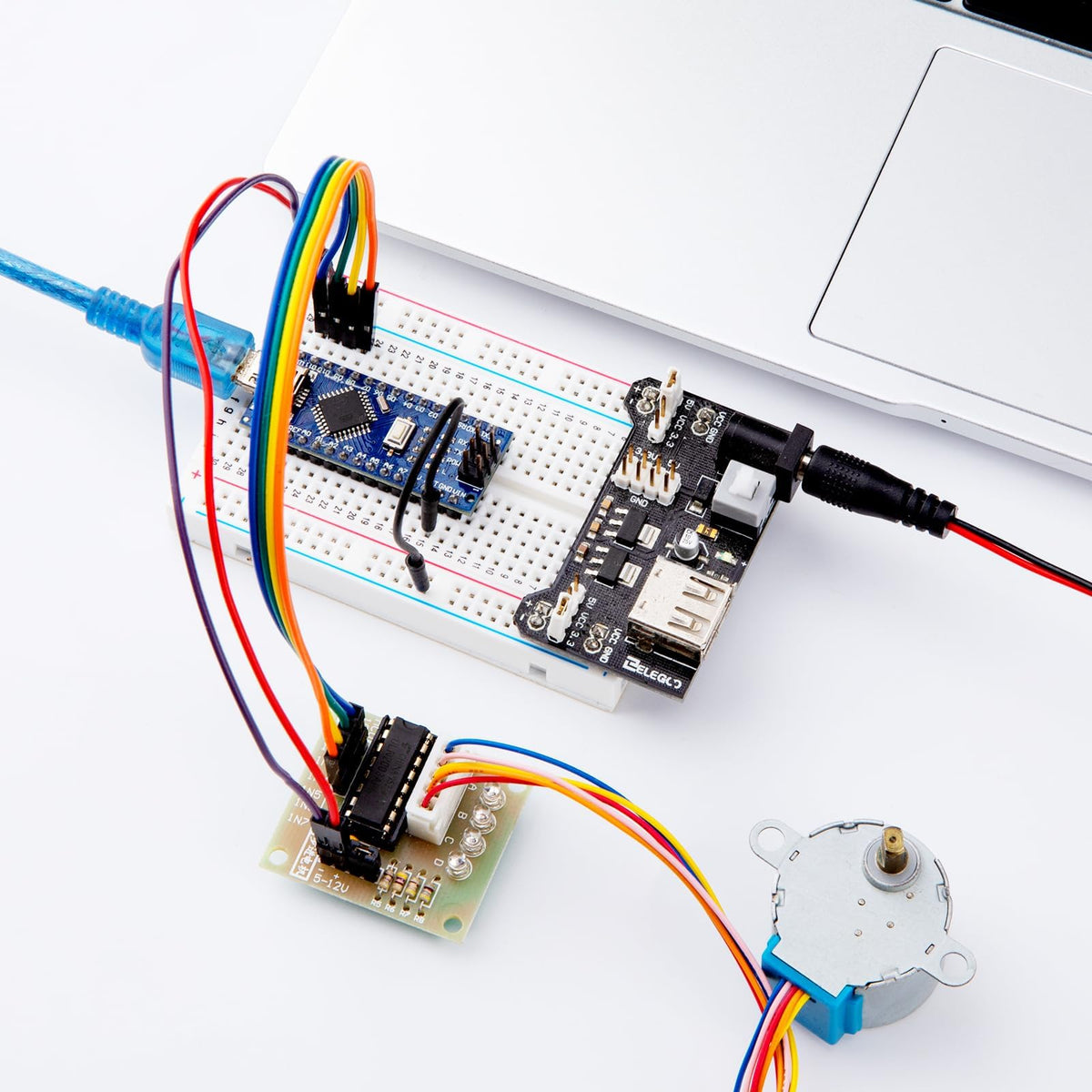 ELEGOO Presoldered Nano Board USB-C with Cable Compatible with Arduino 3PC