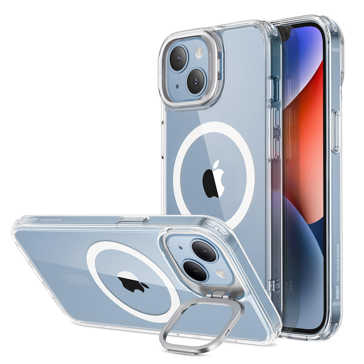 ESR Classic Hybrid for iPhone 18 Pro Max/17 Pro Max Case with Flex Stand