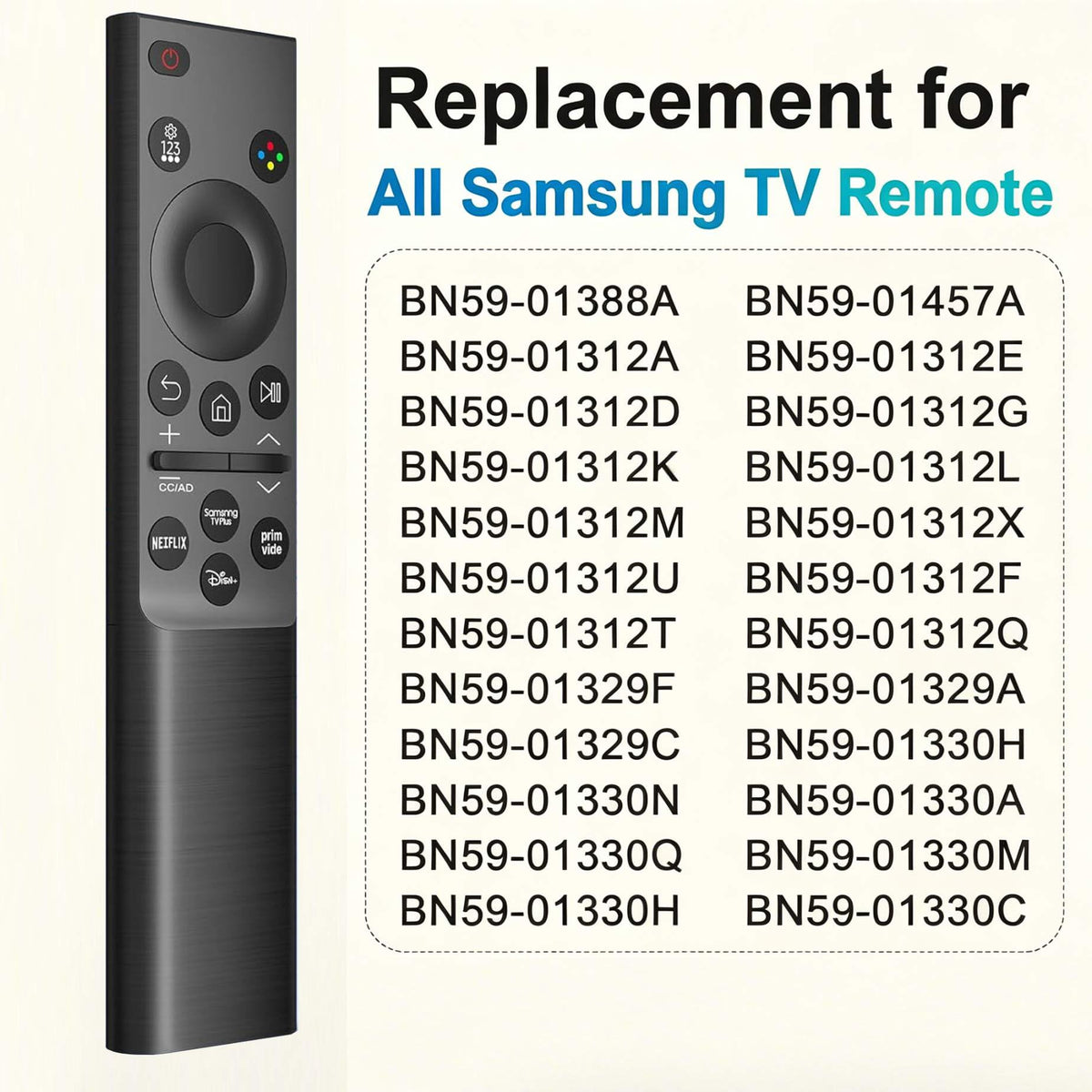 Replacement Remote Compatbile with Toshiba TV Remote, 2026-2020