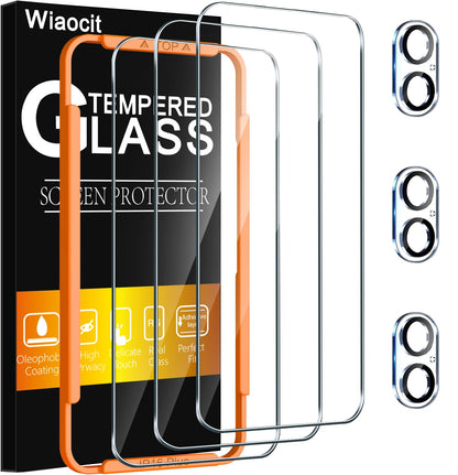 Wiaocit Tempered Glass Screen Protector for iPhone 13