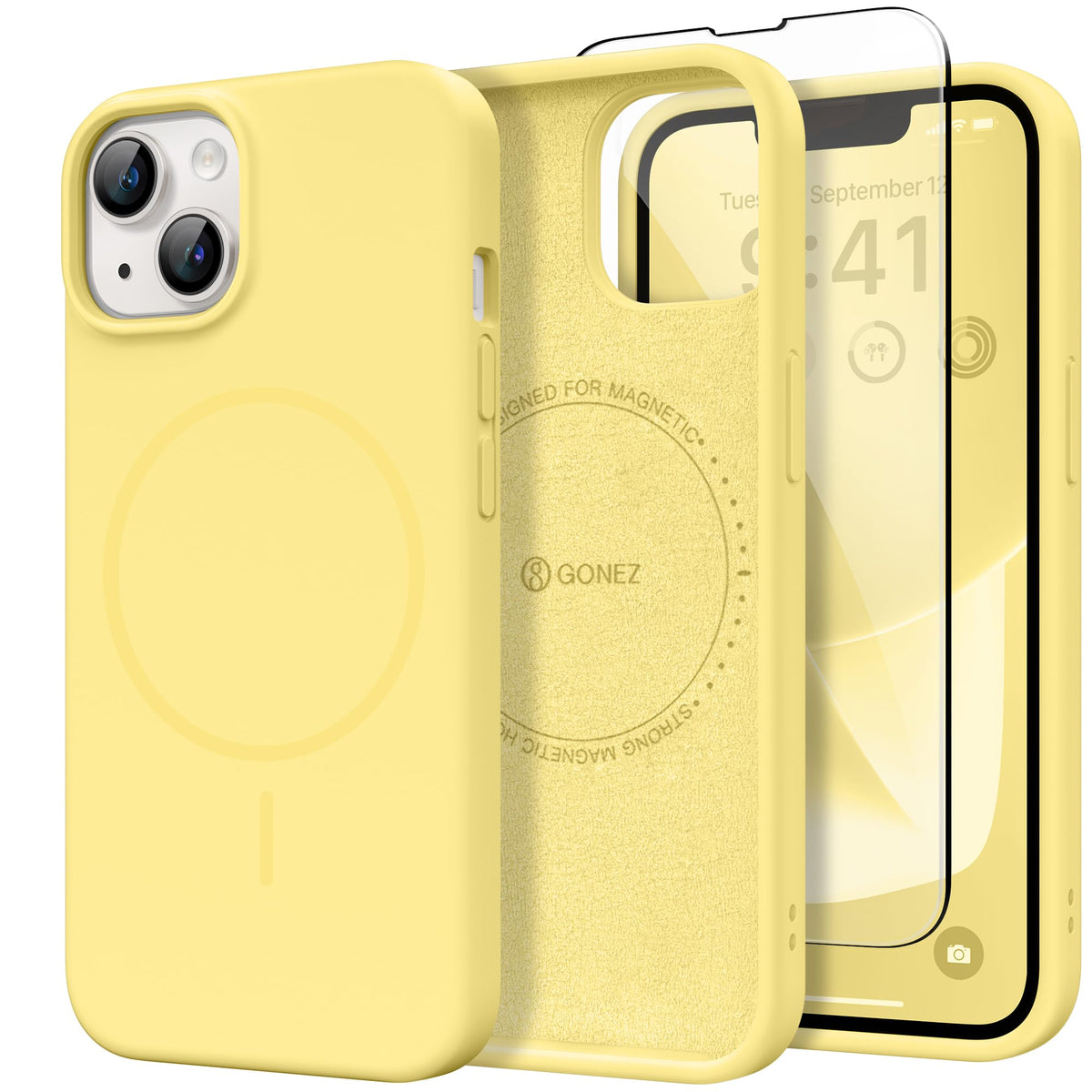 GONEZ for iPhone 18 Pro Max Case/iPhone 17 Pro Max Case, Mist Blue