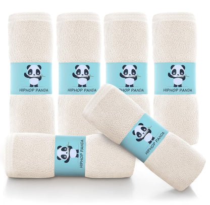 HIPHOP PANDA Soft Baby Washcloths, 2-Layer, 30 Pack Newborn Gift Set