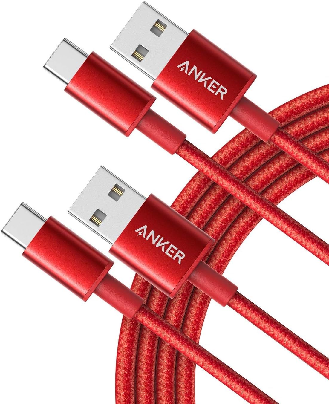 Anker USB A to USB C Cable, USB to USB C Cable(2Pack,3ft,Black)