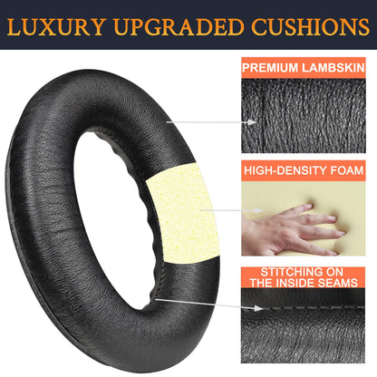 Earpads for Bose QC35 & QC35 ii - Black