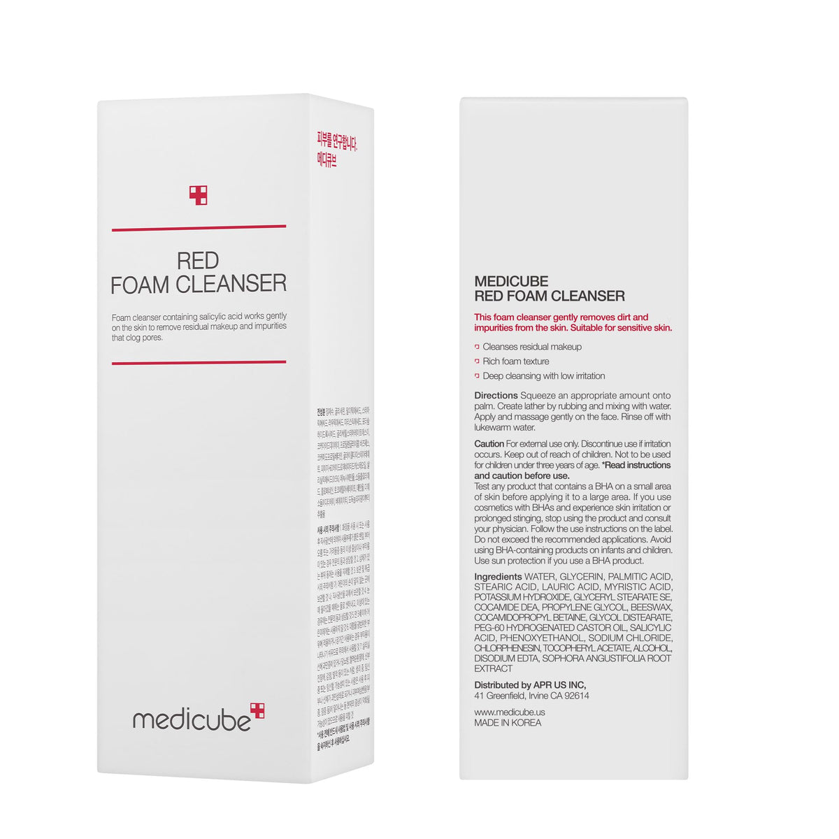 medicube Facial Cleanser PDRN Pink Glutathione Capsule Foam Cleanser