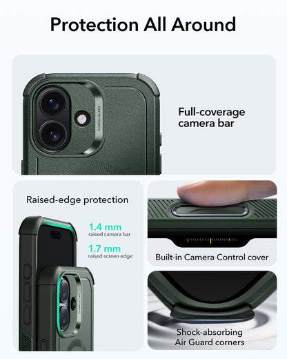 ESR Cyber Tough for iPhone 18 Pro Max/17 Pro Max Case, Black