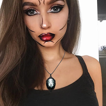 Gothic Necklace as Halloween Costume Jewelry for Women