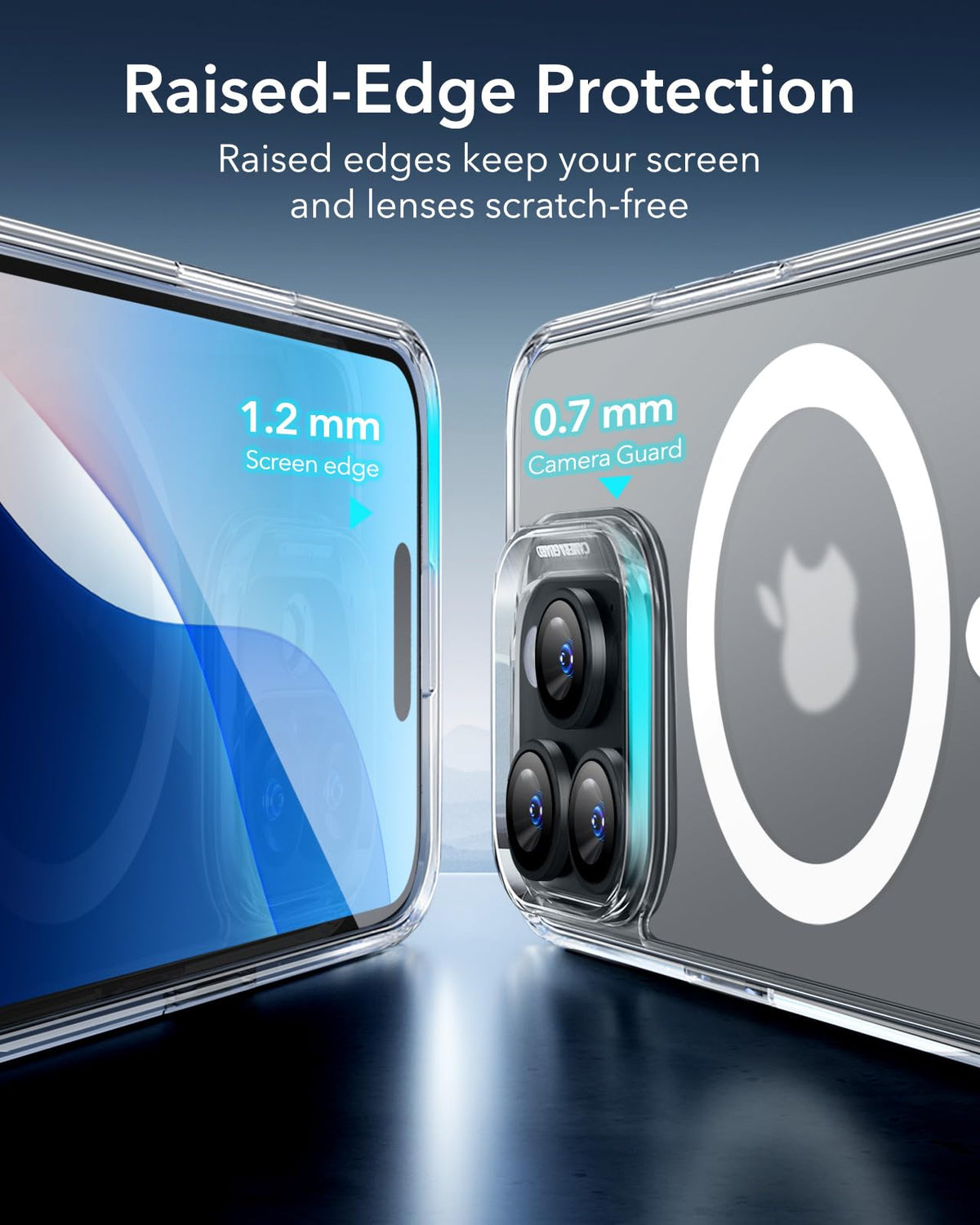 ESR Classic Hybrid for iPhone 16 Pro Max Case, Clear