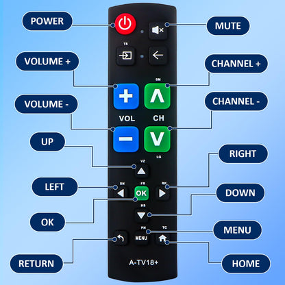 for-LG-Magic-Remote, Gvirtue Solar Voice Remote Control for-LG-Smart TV