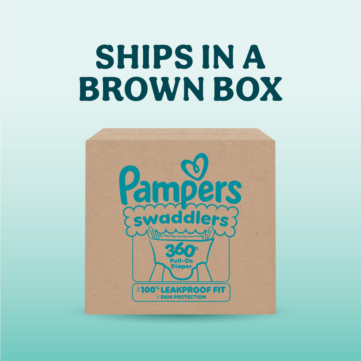 Pampers Diapers - Swaddlers 360° - Size 5, 116 Count, up to 100% Leakproof Comfy Dry Fit, Designed for Easy Changes, Pull On Baby Diaper