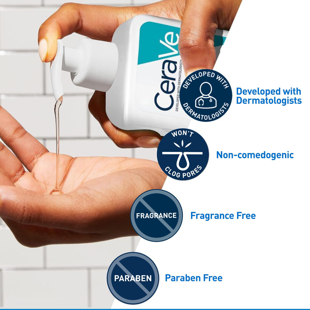 CeraVe Acne Control Cleanser, Face Wash with 2% Salicylic Acid, 8 oz