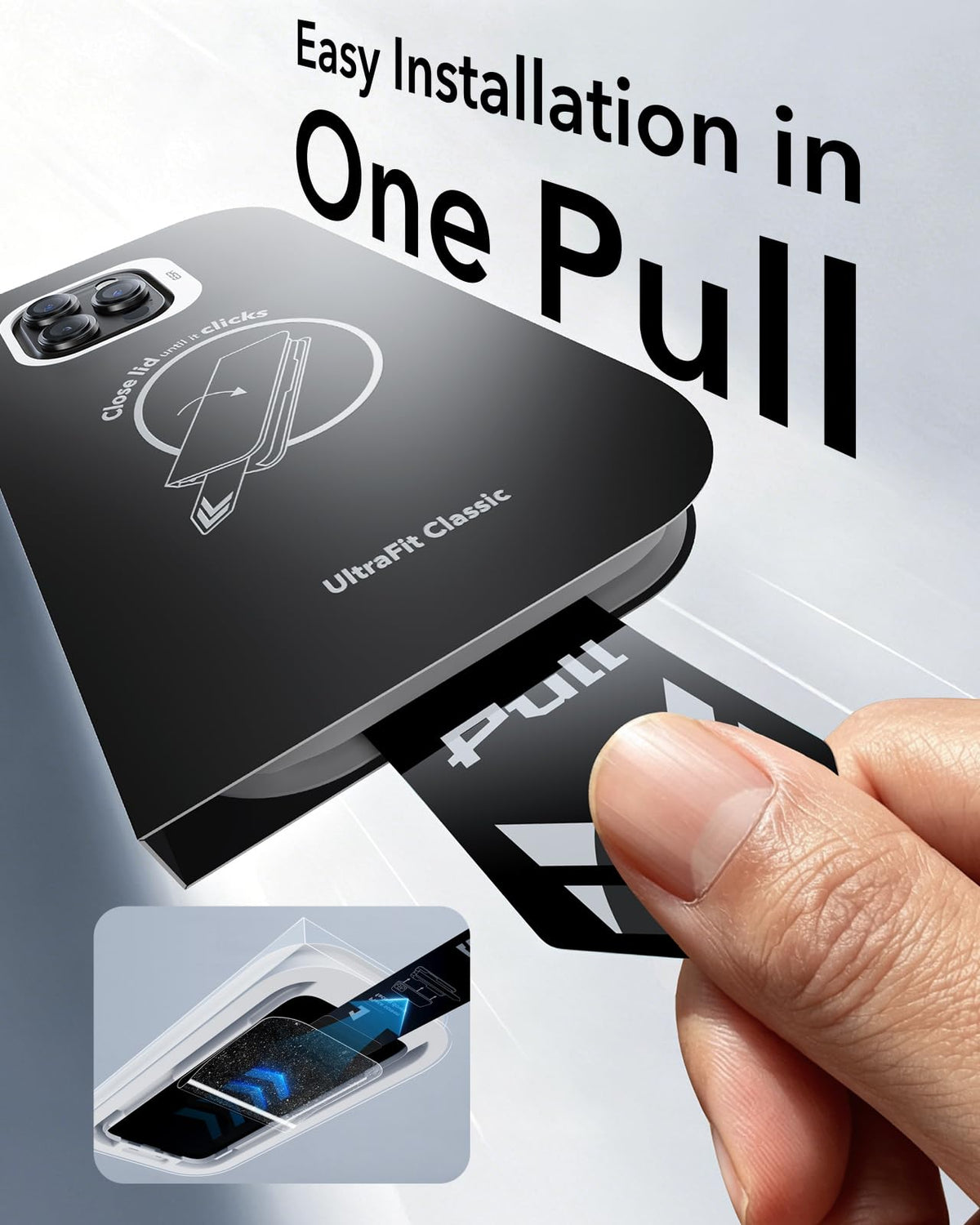 ESR 3 Pack for iPhone 17 Pro Max Privacy Screen Protector, Classic