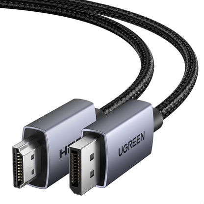 UGREEN 4K DisplayPort to HDMI Cable 1080P@120Hz, 6.6FT