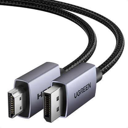 UGREEN 4K DisplayPort to HDMI Cable 1080P@120Hz, 6.6FT