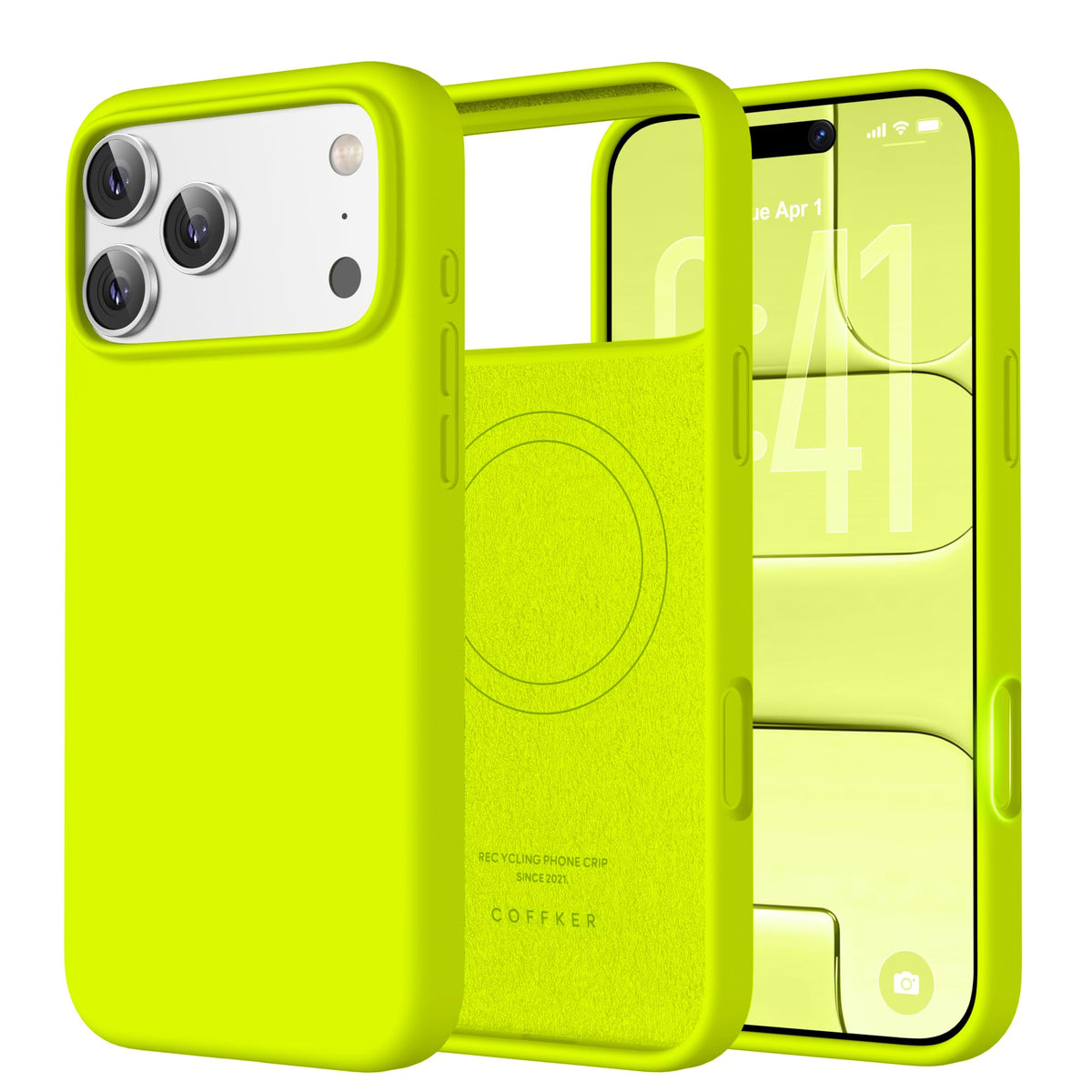 Magnetic for iPhone 18 Pro /17 Pro Case Silicone, Wine Red