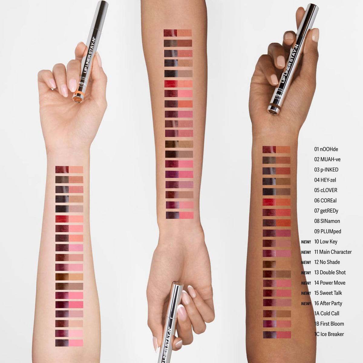 Sacheu Lip Liner STAY-N Peel Off Lip Stain, Longwear, Main Character