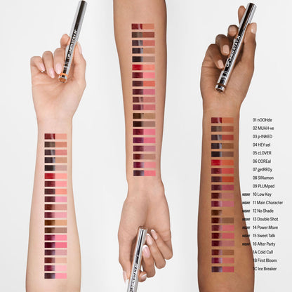 Sacheu Lip Liner STAY-N Peel Off Lip Stain, Longwear, Main Character