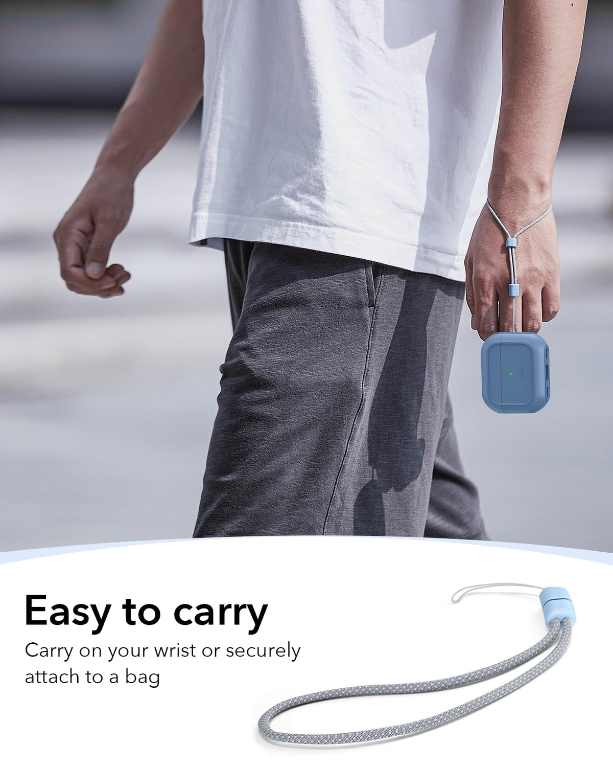 ESR for AirPods Pro 3 Case, Compatible with MagSafe, Orange