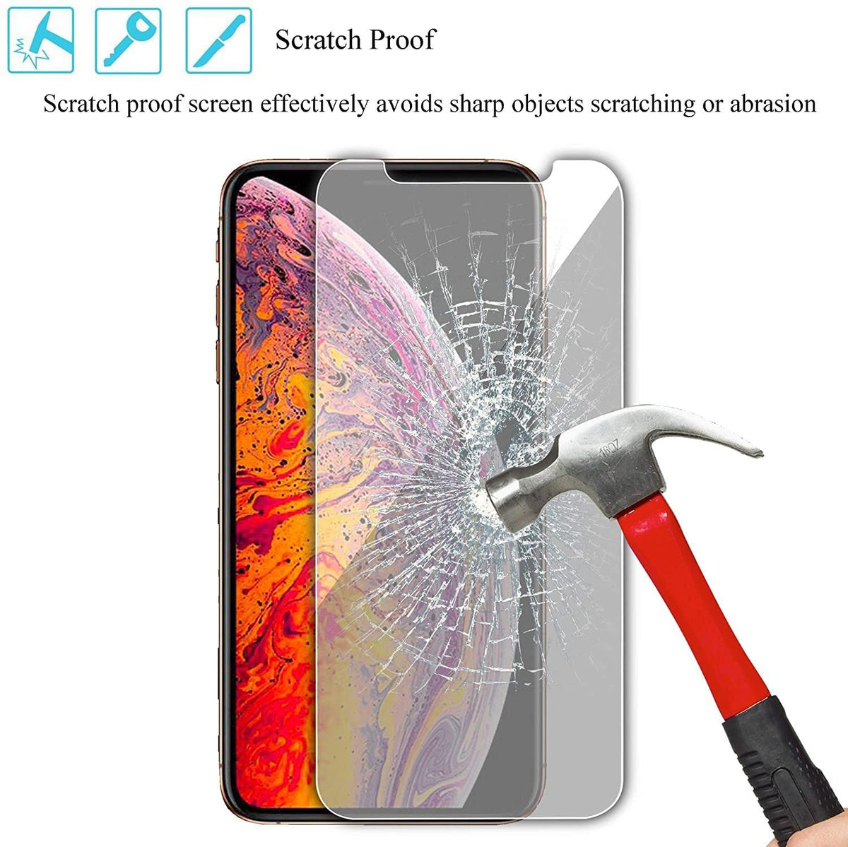 Ailun 3 Pack Privacy Screen Protector for iPhone 17 Pro Max, Tempered Glass
