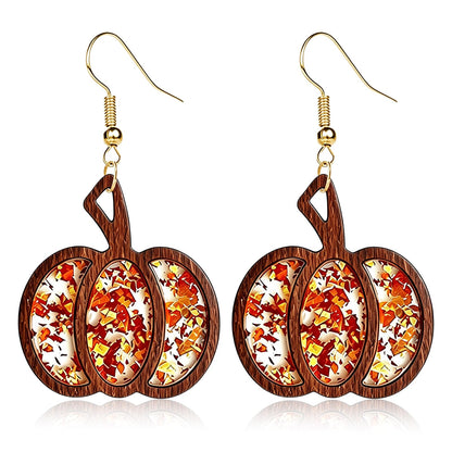 Hocus Pocus Earrings for Women Spooky Witch Halloween Pumpkin Earrings Halloween Accessories Witch Jewelry