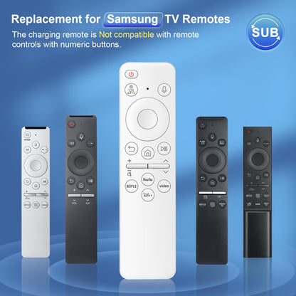 Replacement for Samsung TV Remote, for All 2018-2024 Samsung Remote Control for Smart TV with Voice Control. No Solarcell. 2-Year Warranty.
