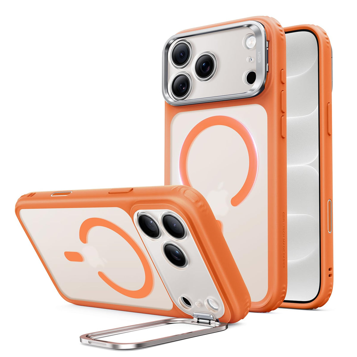 ESR Classic Hybrid for iPhone 18 Pro Max/17 Pro Max Case with Flex Stand