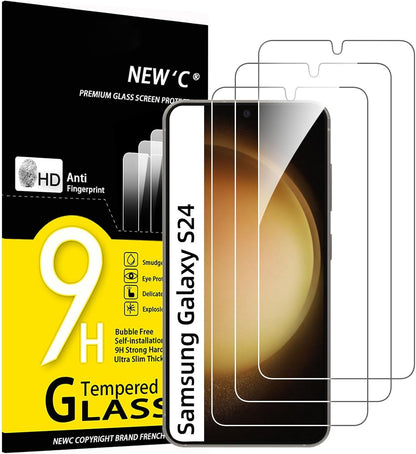 NEW'C for Samsung Galaxy S23 6.1" (SM-S911),Screen Protector Tempered Glass
