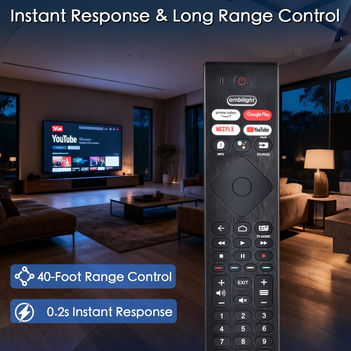 Magic Remote for 2019-2025 LG Smart TV,AI Voice & Pointer Control